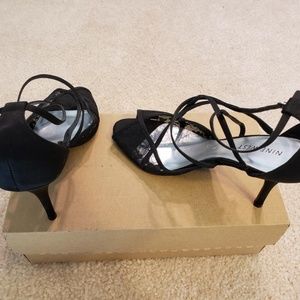 Nine West black heels